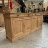 Pamono 4 Door Elm Sideboard, 19th Century