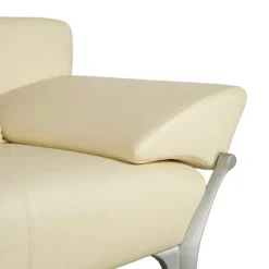 Pamono 1600 Two-Seater Cream Sofa in Leather from Rolf Benz Hot