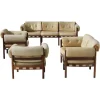 Pamono A Coja Living Room Seats and Sofas by Sven Ellekaer, 1960s, Set of 4 Best