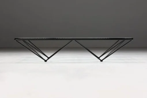 Pamono Alanda Square Coffee Table by Paolo Piva for B&b Italia, 1980s Outlet
