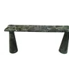 Pamono Alps Green Marble Eros Console by Angelo Mangiarotti for Skipper, 1990s Clearance