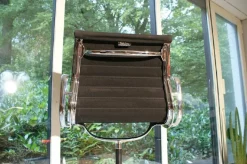 Pamono Aluminum Chairs in Hopsak Black by Charles and Ray Eames for Vitra, Set of 4 Discount