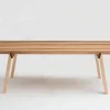Pamono Alveo Table in Multicolored Solid Honeycomb Wood Clearance