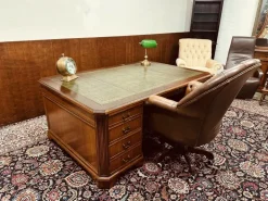 Pamono American Desk with Back Panel