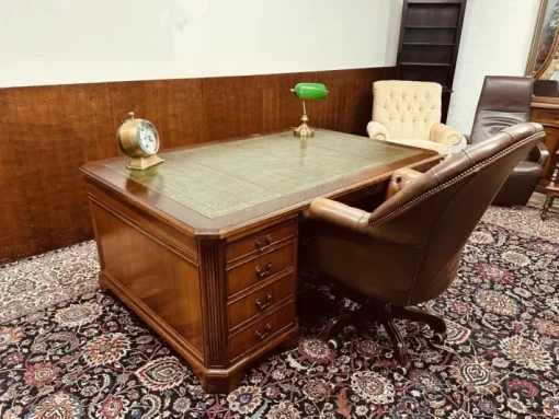 Pamono American Desk with Back Panel