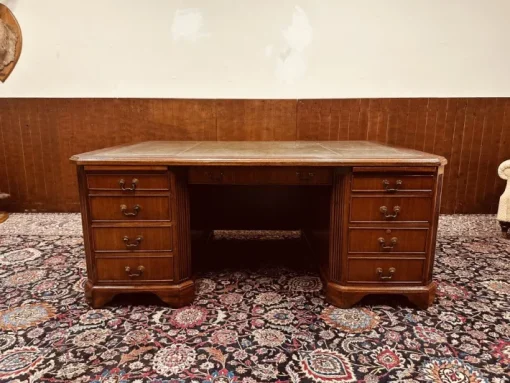 Pamono American Desk with Back Panel