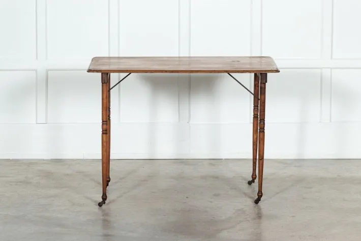 Pamono American Oak Folding Work Table Clearance