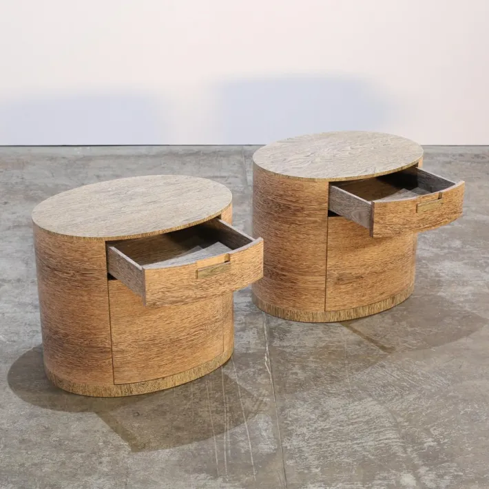 Pamono Amphora Bedside Tables attributed to Antonio Citterio for Maxalto, Set of 2 Online