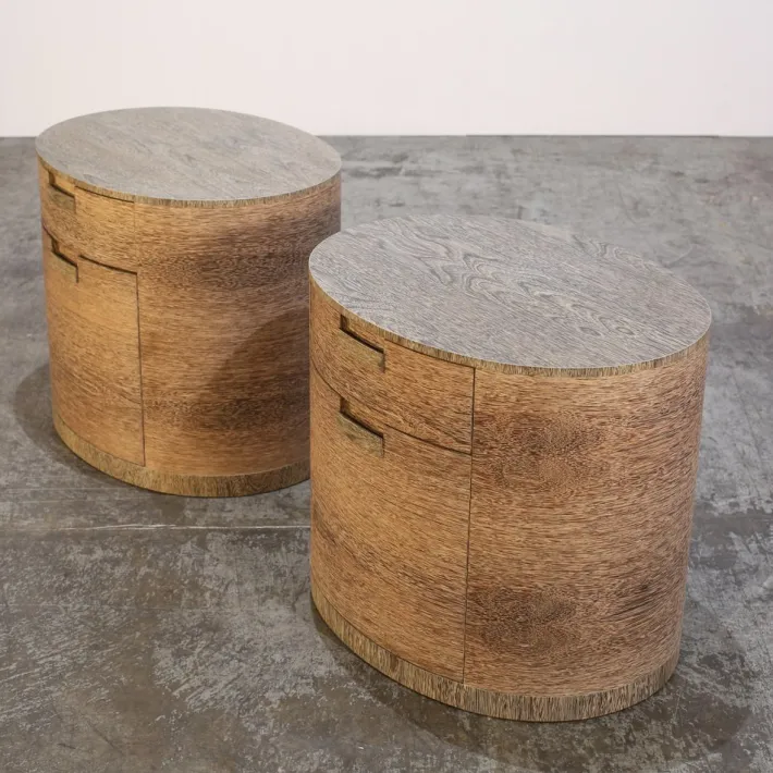 Pamono Amphora Bedside Tables attributed to Antonio Citterio for Maxalto, Set of 2 Online