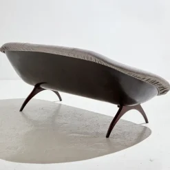 Pamono Angelina Sofa and Lounge Chairs by Walter S. Chenery for Lurashell, 1960s, Set of 3 Hot