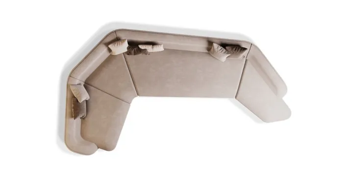 Pamono Antelope Canyon Corner Sofa by Alma De Luce Clearance