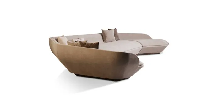 Pamono Antelope Canyon Corner Sofa by Alma De Luce Clearance