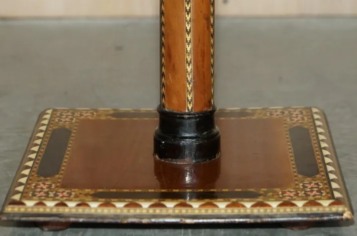 Pamono Antique Anglo Indian Chess Board Games Table, 1920s Sale