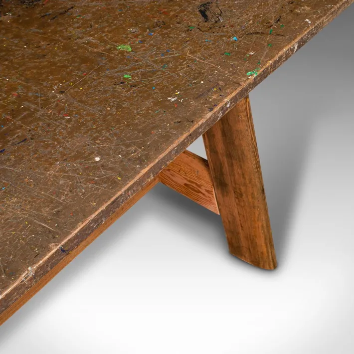 Pamono Antique Artists Bench New