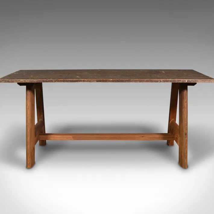 Pamono Antique Artists Bench New