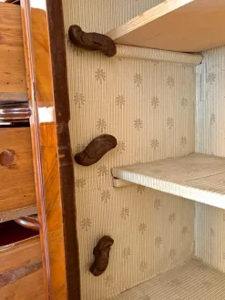 Pamono Antique Austrian Baroque Secretaire in Nutwood, 1770