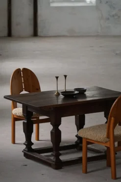 Pamono Antique Baroque Accent Table in Oak, 1890s Best