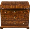 Pamono Antique Baroque Walnut Secretary, Germany, 1750s