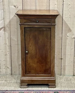 Pamono Antique Bedside Table in Fruit Wood, 1890s Hot