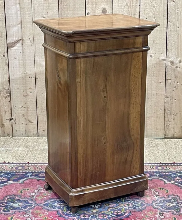 Pamono Antique Bedside Table in Fruit Wood, 1890s Hot