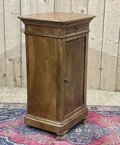 Pamono Antique Bedside Table in Fruit Wood, 1890s Hot