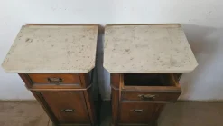 Pamono Antique Bedside Tables, 1890s, Set of 2
