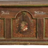 Pamono Antique Bevelled Softwood Chest, 1900 Best