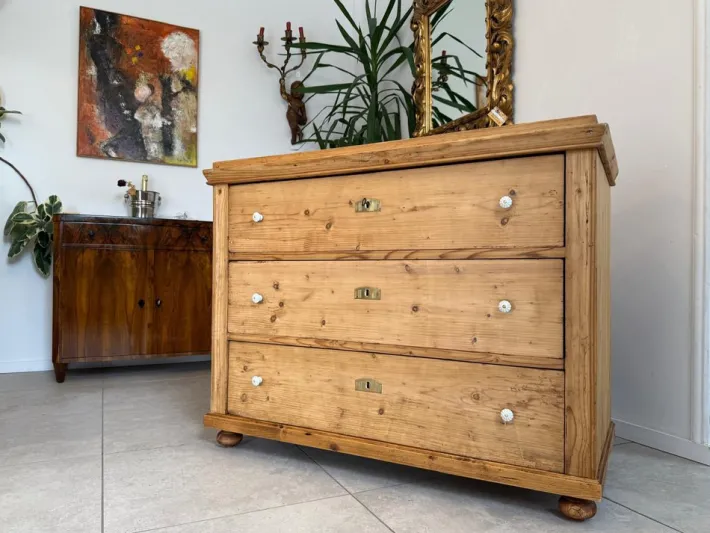 Pamono Antique Biedermeier Chest of Drawers 3 Drawers Clearance
