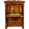 Pamono Antique Biedermeier Mahogany Secretary, 1850 New
