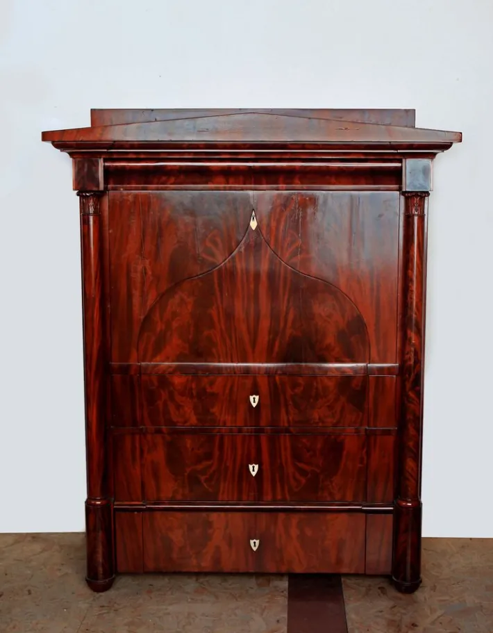 Pamono Antique Biedermeier Secretary, 1890s Outlet