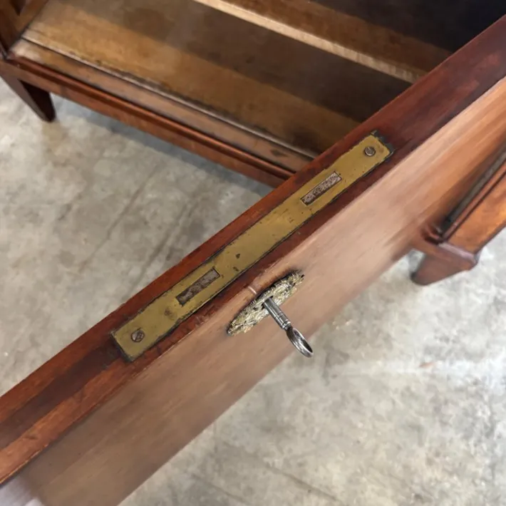 Pamono Antique Biedermeier Secretary in Walnut Sale