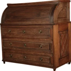 Pamono Antique Biedermeier Secretary in Oak, 1800 Clearance