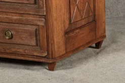 Pamono Antique Biedermeier Secretary in Oak, 1800 Clearance