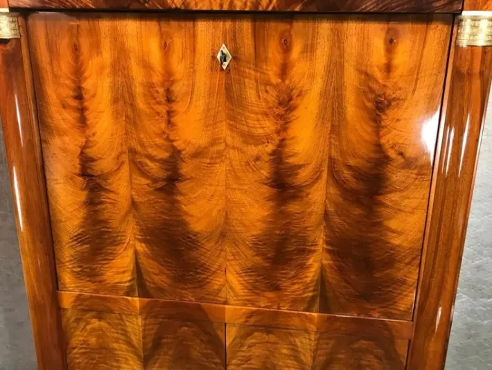 Pamono Antique Biedermeier Secretary Desk, Germany, 1820s