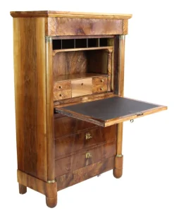 Pamono Antique Biedermeier Walnut Secretary Online