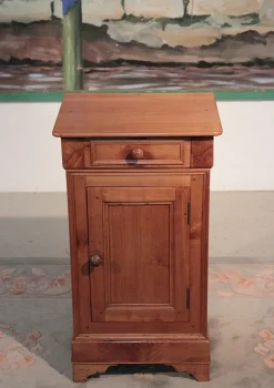 Pamono Antique Birch Nightstand, 1900s Clearance