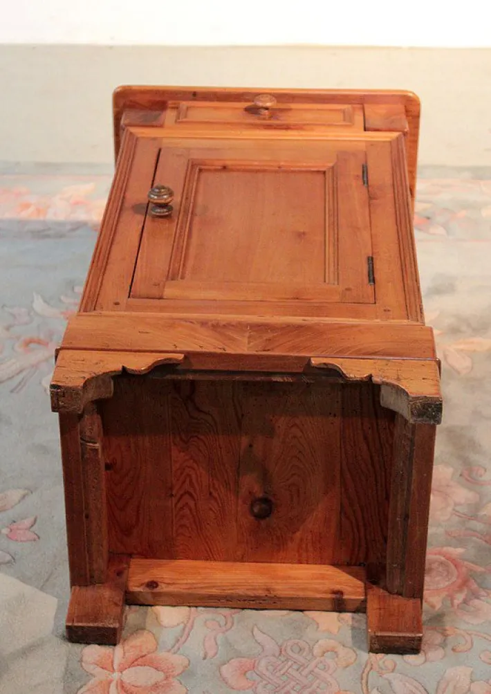 Pamono Antique Birch Nightstand, 1900s Clearance