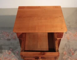 Pamono Antique Birch Nightstand, 1900s Clearance