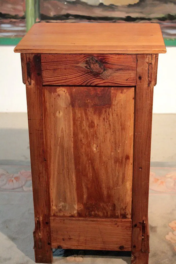 Pamono Antique Birch Nightstand, 1900s Clearance