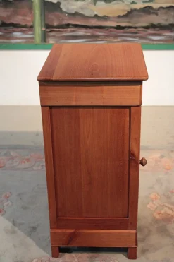 Pamono Antique Birch Nightstand, 1900s Clearance