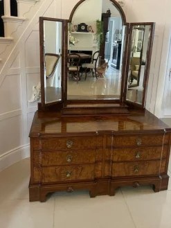 Pamono Antique Burr Walnut Dressing Table, 1920 Online