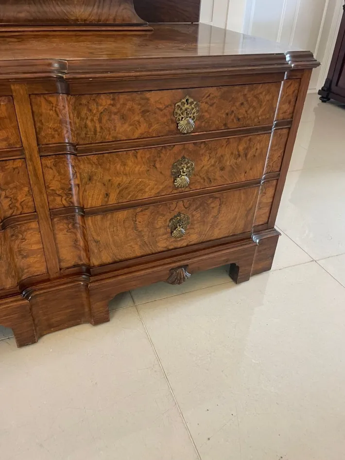 Pamono Antique Burr Walnut Dressing Table, 1920 Online