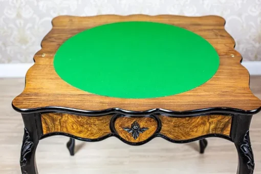 Pamono Antique Card Table, 1890s Discount