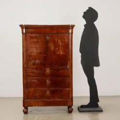 Pamono Antique Charles X Secretaire in Walnut Outlet