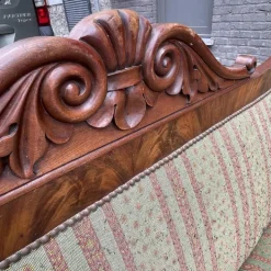 Pamono Antique Charles X Style Gondole Sofa, 19th Century Best
