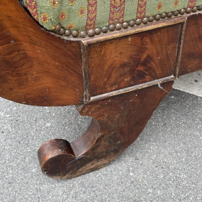 Pamono Antique Charles X Style Gondole Sofa, 19th Century Best