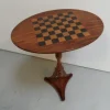 Pamono Antique Chess Table in Mahogany