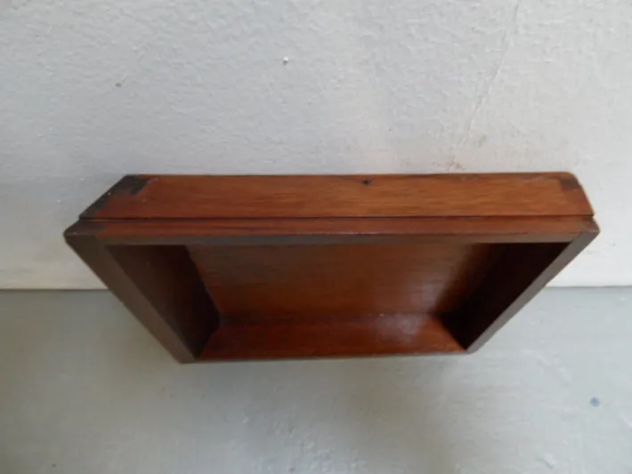 Pamono Antique Chess Table in Mahogany