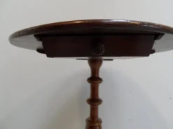 Pamono Antique Chess Table in Mahogany