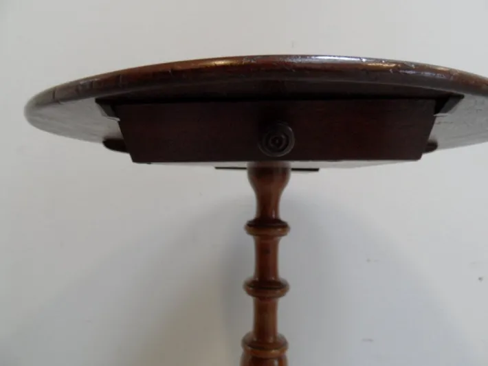 Pamono Antique Chess Table in Mahogany